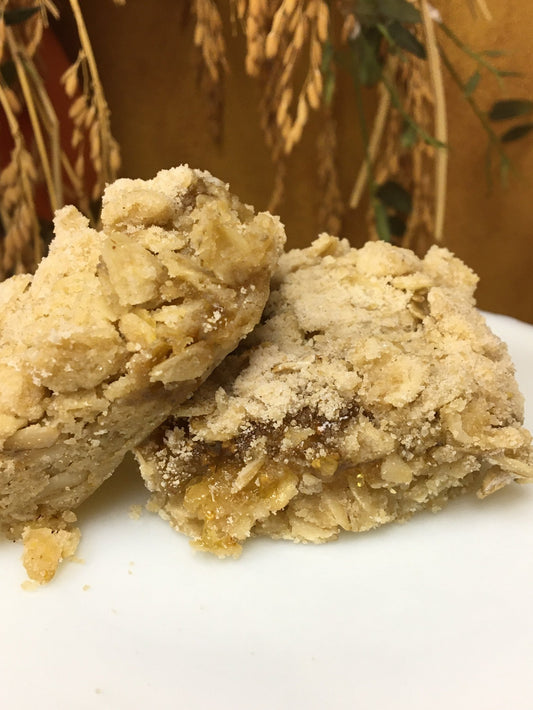 Gluten Free Vanilla, Fig and Goat Cheese Bars