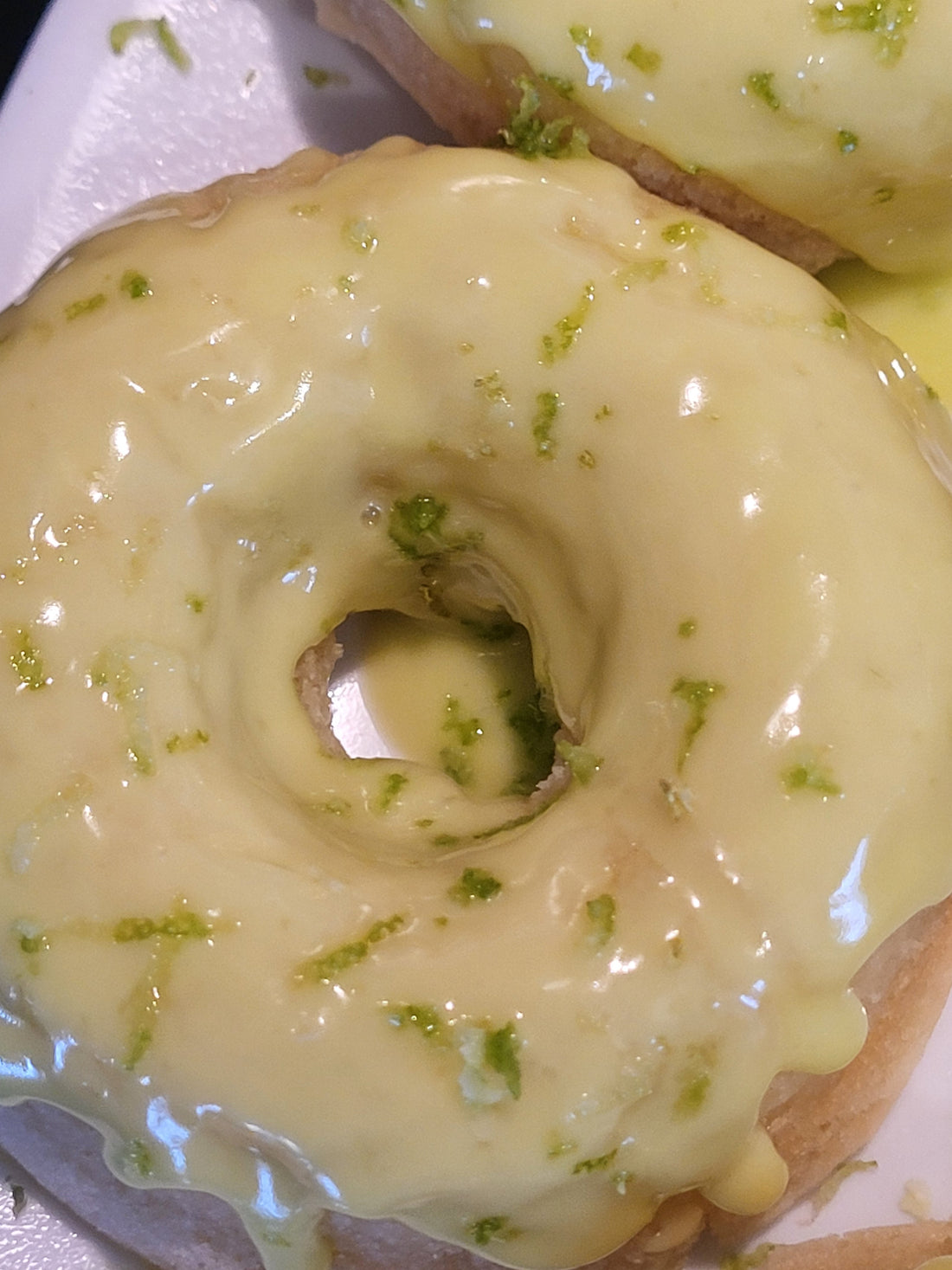 Gluten Free Lime Donuts