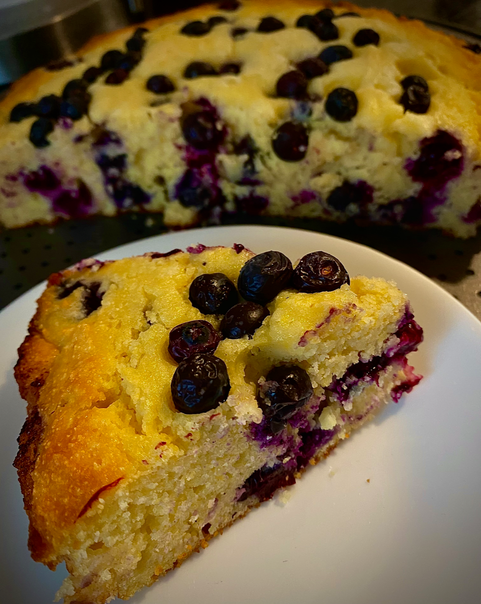 Gluten Free Blueberry Cornbread